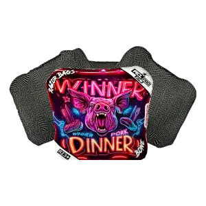 Bone | Pork Dinner | ACL PRO Razor Cornhole Bags