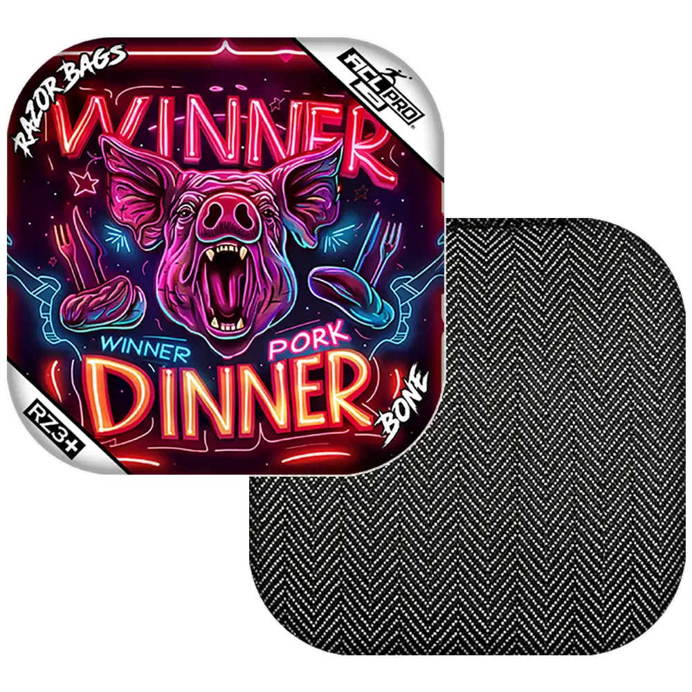 Bone | Pork Dinner | ACL PRO Razor Cornhole Bags