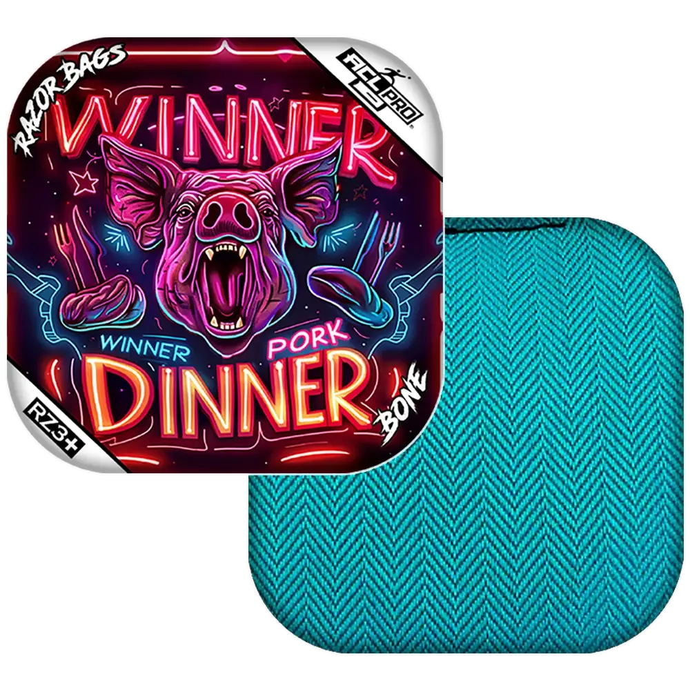 Bone | Pork Dinner | ACL PRO Razor Cornhole Bags