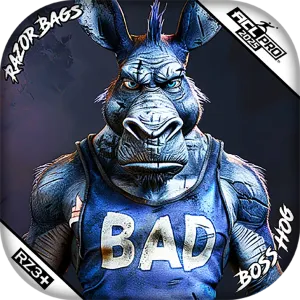 Boss Hog | Old Bad Ass | ACL PRO Razor Cornhole Bags