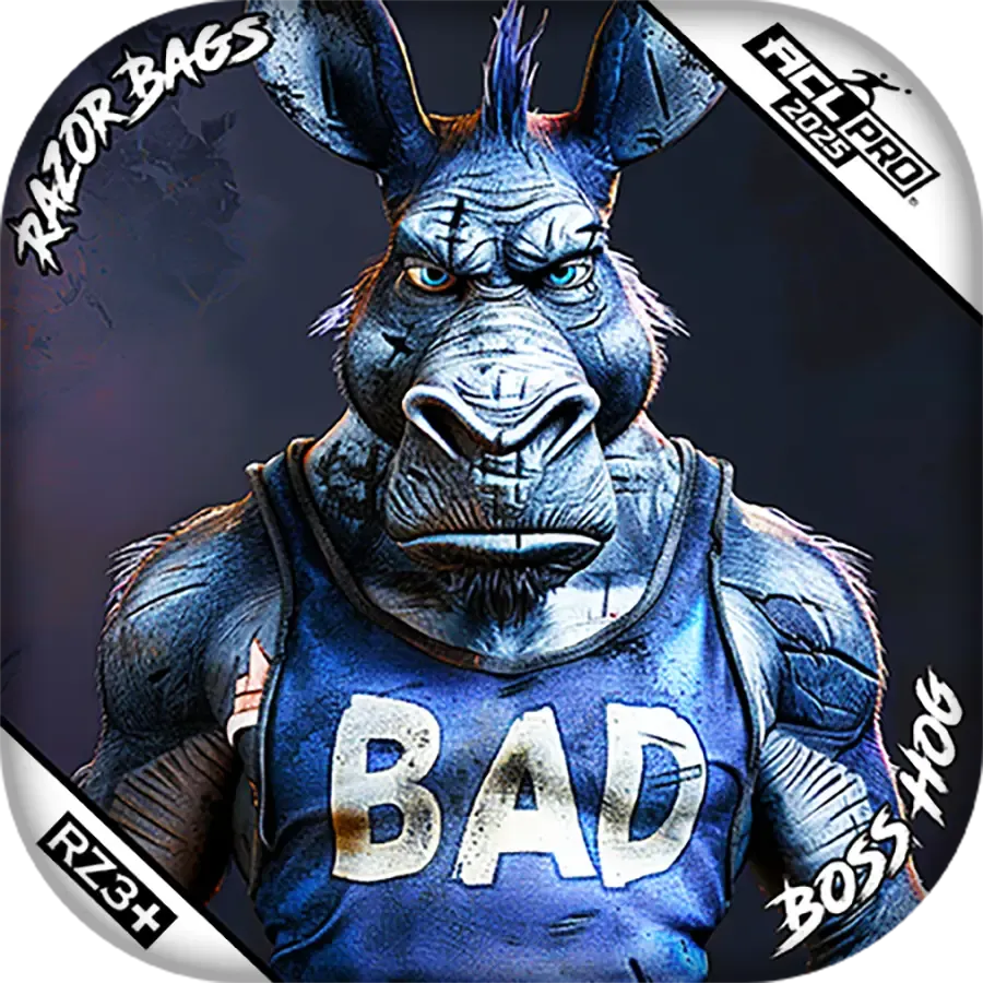 Boss Hog | Old Bad Ass | ACL PRO Razor Cornhole Bags