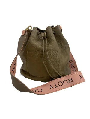Brown Bucket Bag