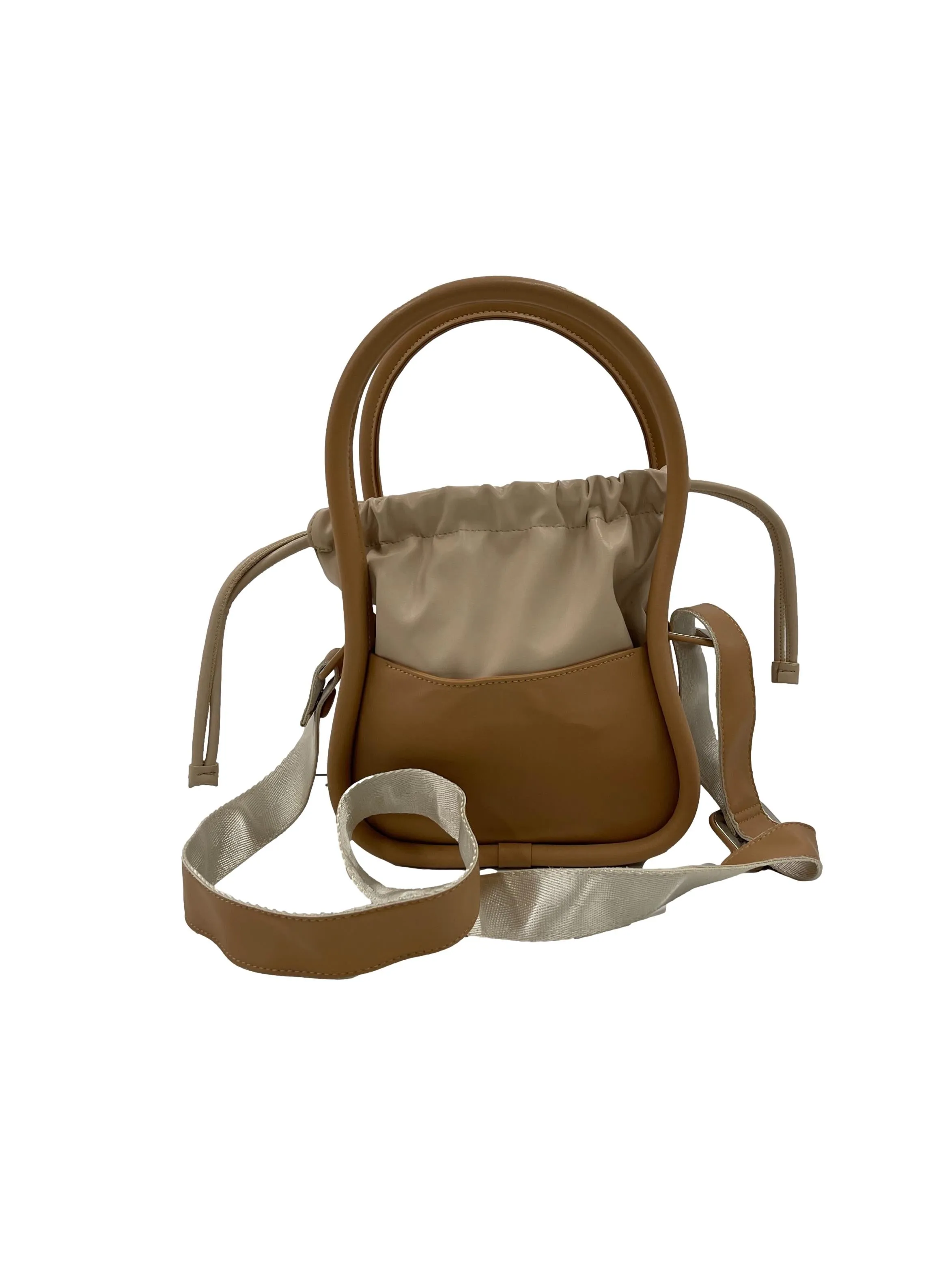 Brown Take It Slow Bucket Bag
