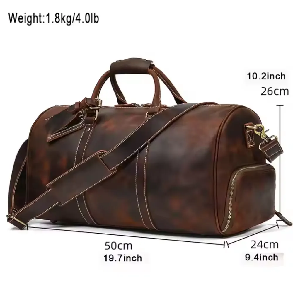 ﻿Brown Voyager Bag