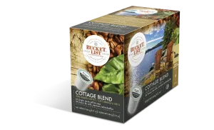 Bucket List Coffee Cottage Blend K Cups 24 ct