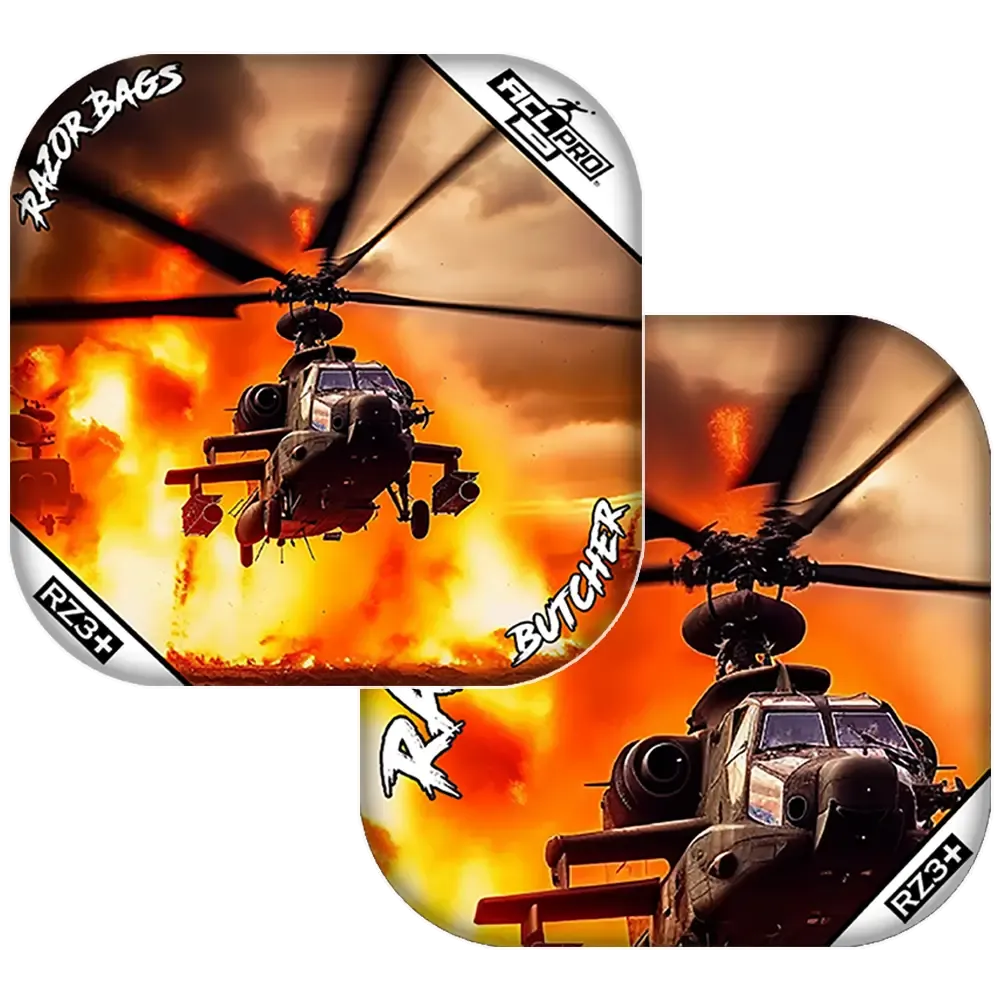 Butcher | Hero Helo | ACL PRO Razor Cornhole Bags