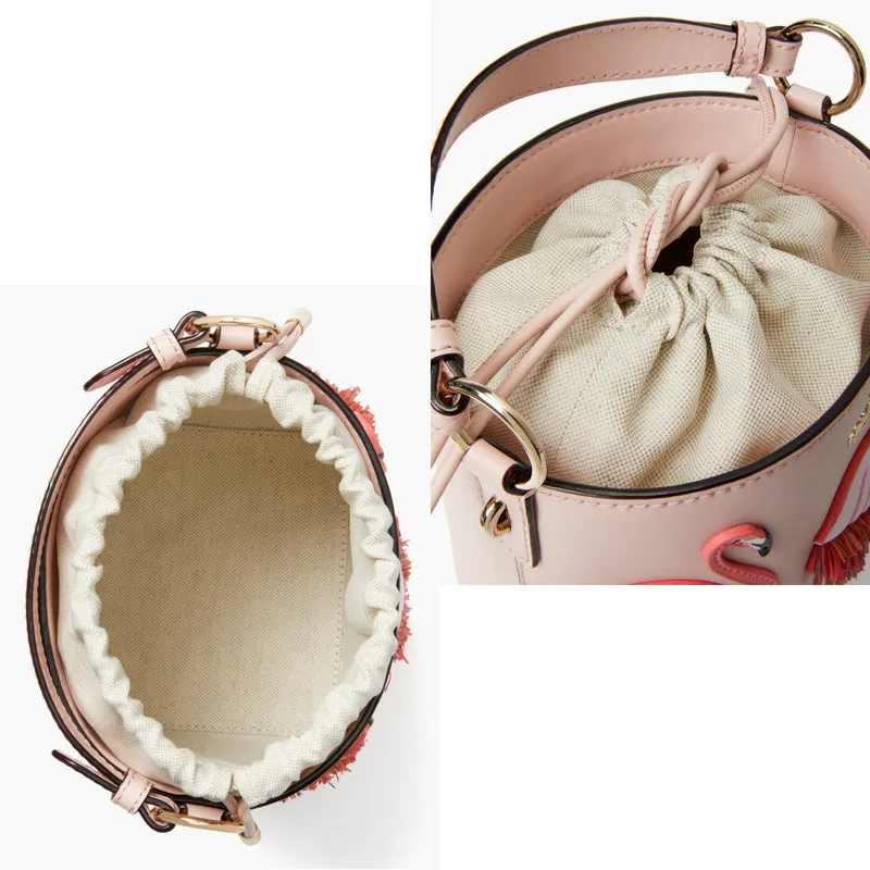 By the Pool Flamingo Pippa Bucket Bag