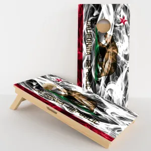 California Flag Professional Cornhole Boards