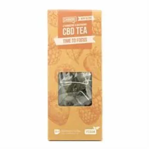 Canndid | 20x Canndid Strawberry Raspberry & CBD Tea Bags for Focus | 20 servings