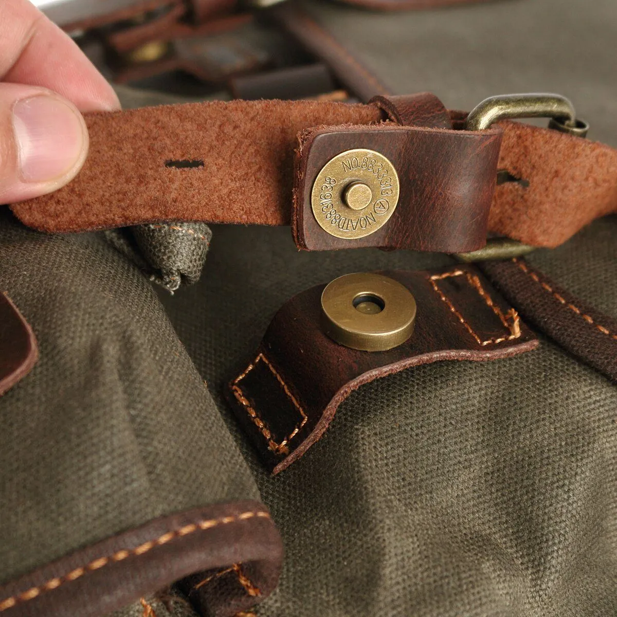 Canvas Wanderrucksack | UPPSALA