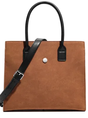 Casual Leather Tote Bag