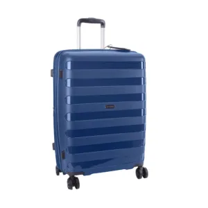Cellini Sonic Medium 4 Wheel Trolley Case Midnight Blue