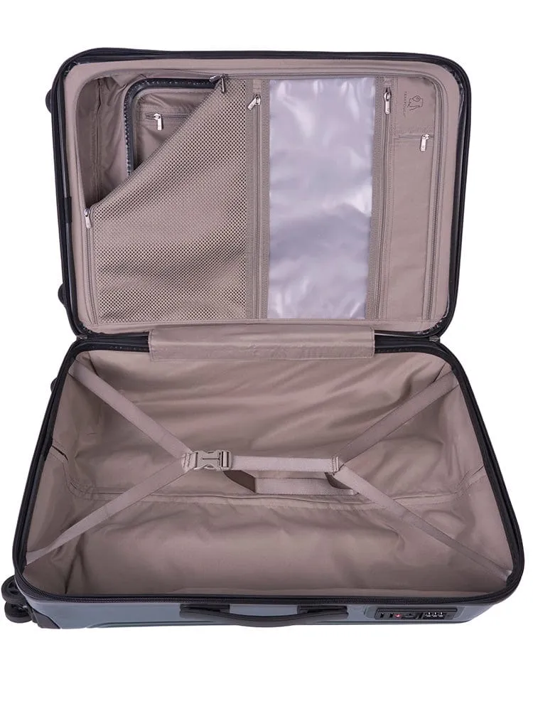 Cellini Tri Pak Medium 4 Wheel Trolley Case Includes 1 Lrg & 1 Med Packing Cube 110653