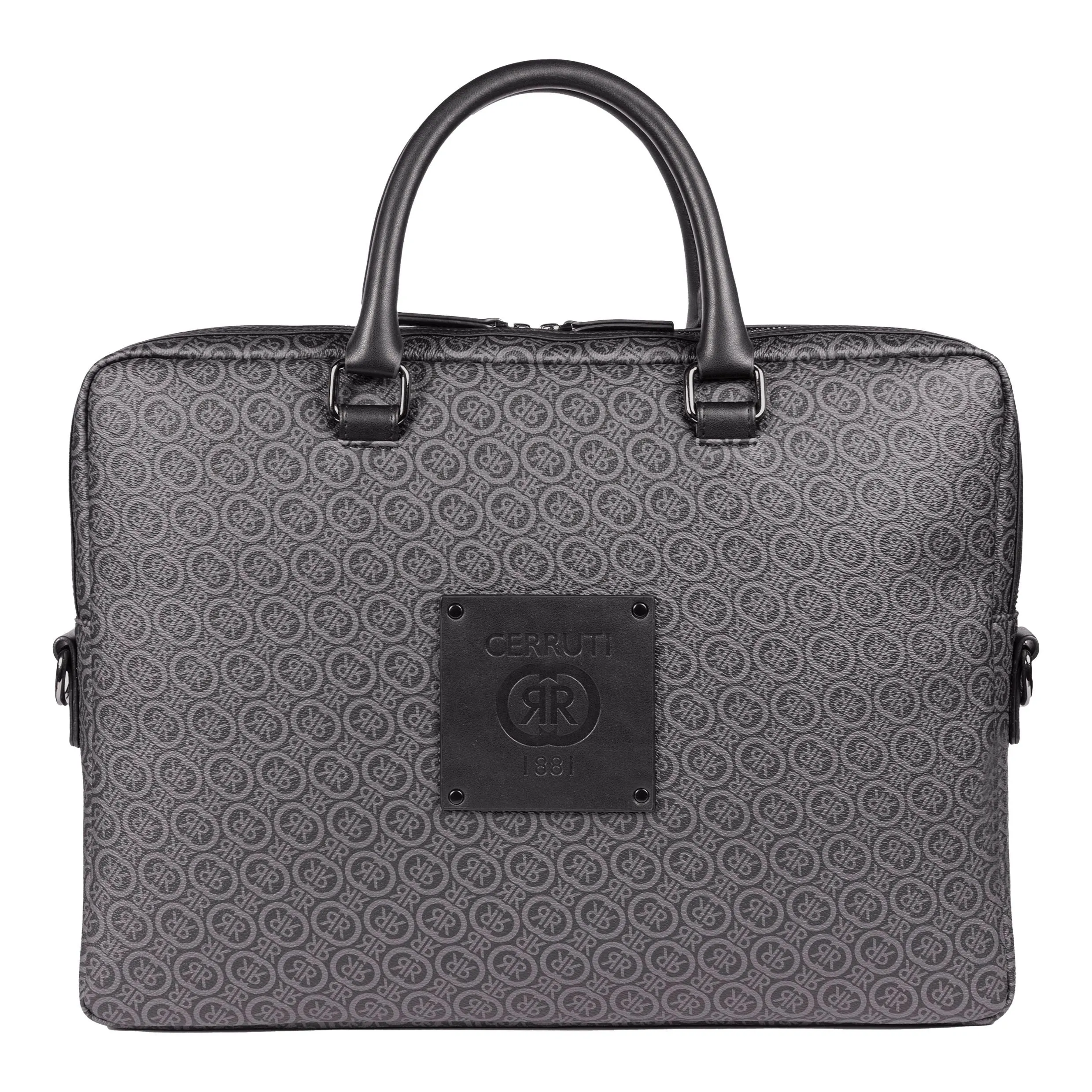 Cerruti 1881 NTL203J-Laptop bag Logomania Grey