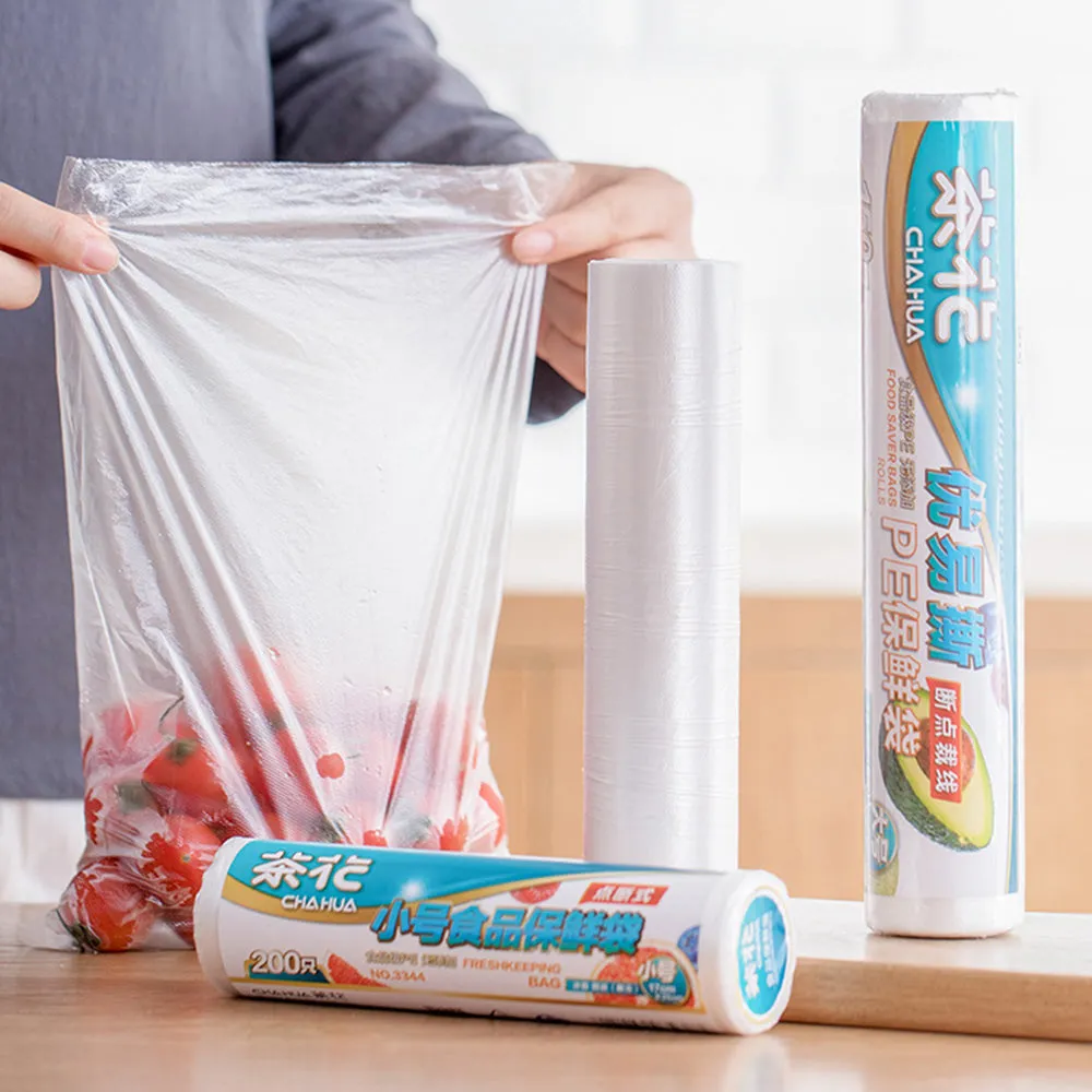 Chahua Small Size Food Preservation Bags, Pack of 200