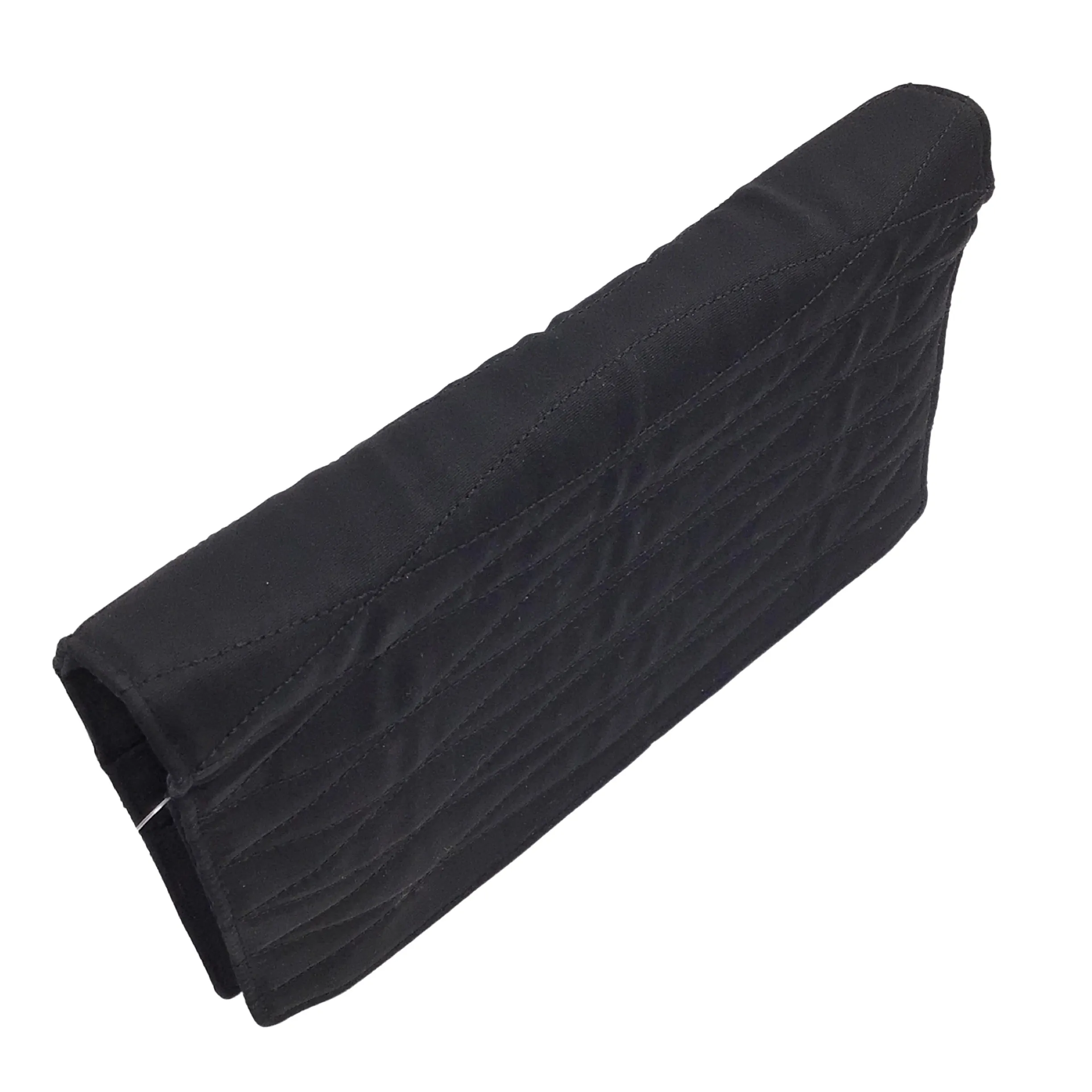 Chanel Black Vintage Early 90's Grosgrain Clutch Bag