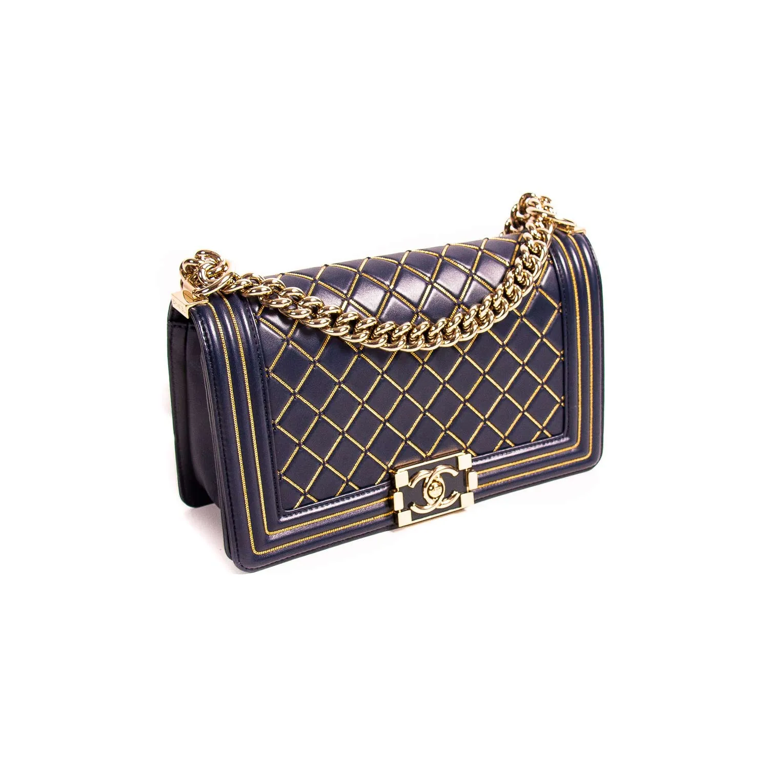 Chanel Boy Embellished Medium Flap Bag
