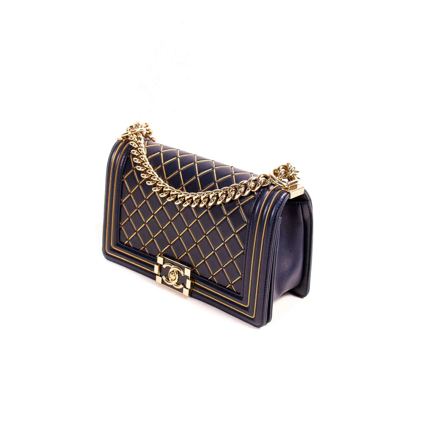 Chanel Boy Embellished Medium Flap Bag