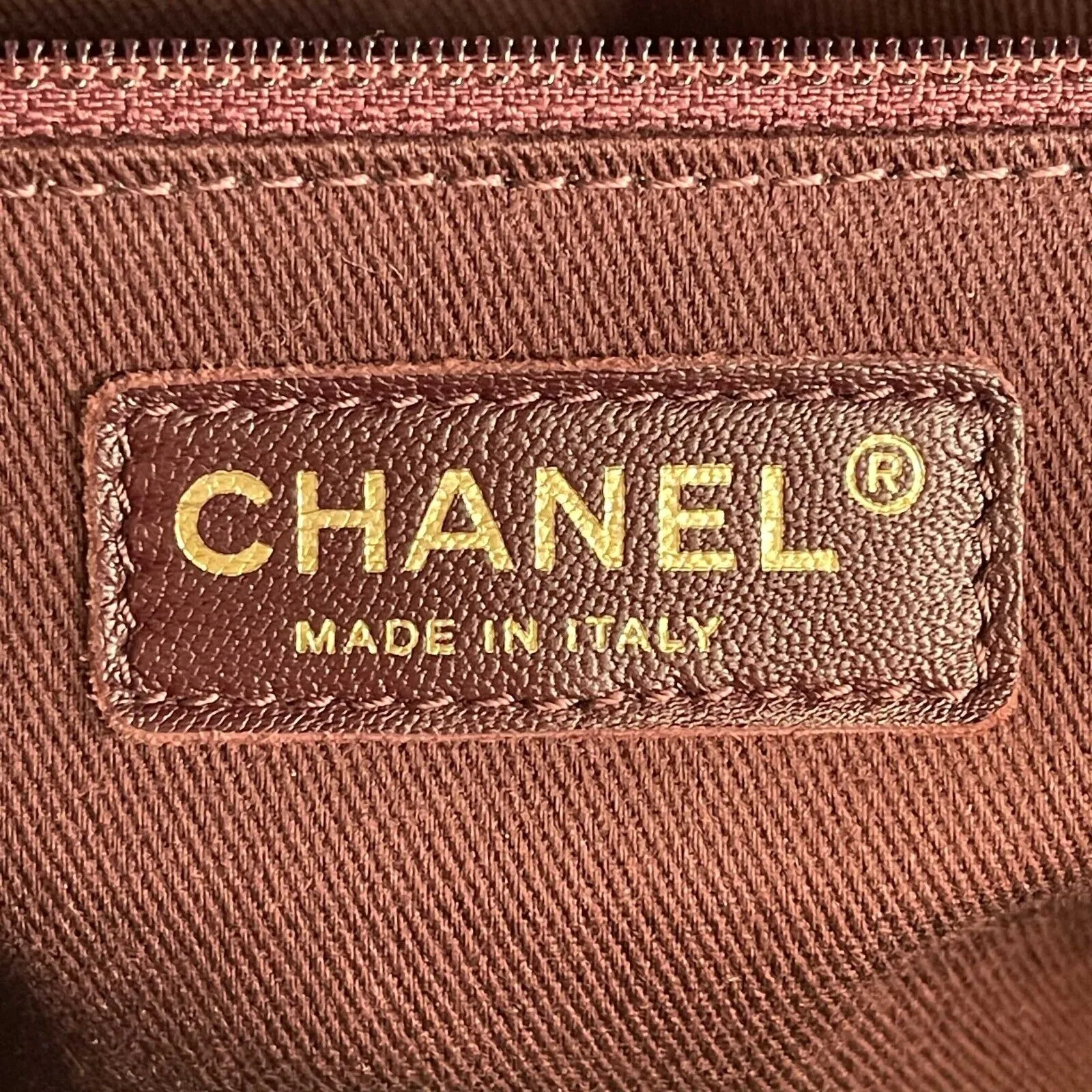 CHANEL - Teal CC Single Castlerock Flap / Top Handle Large Leather Shoulder Bag