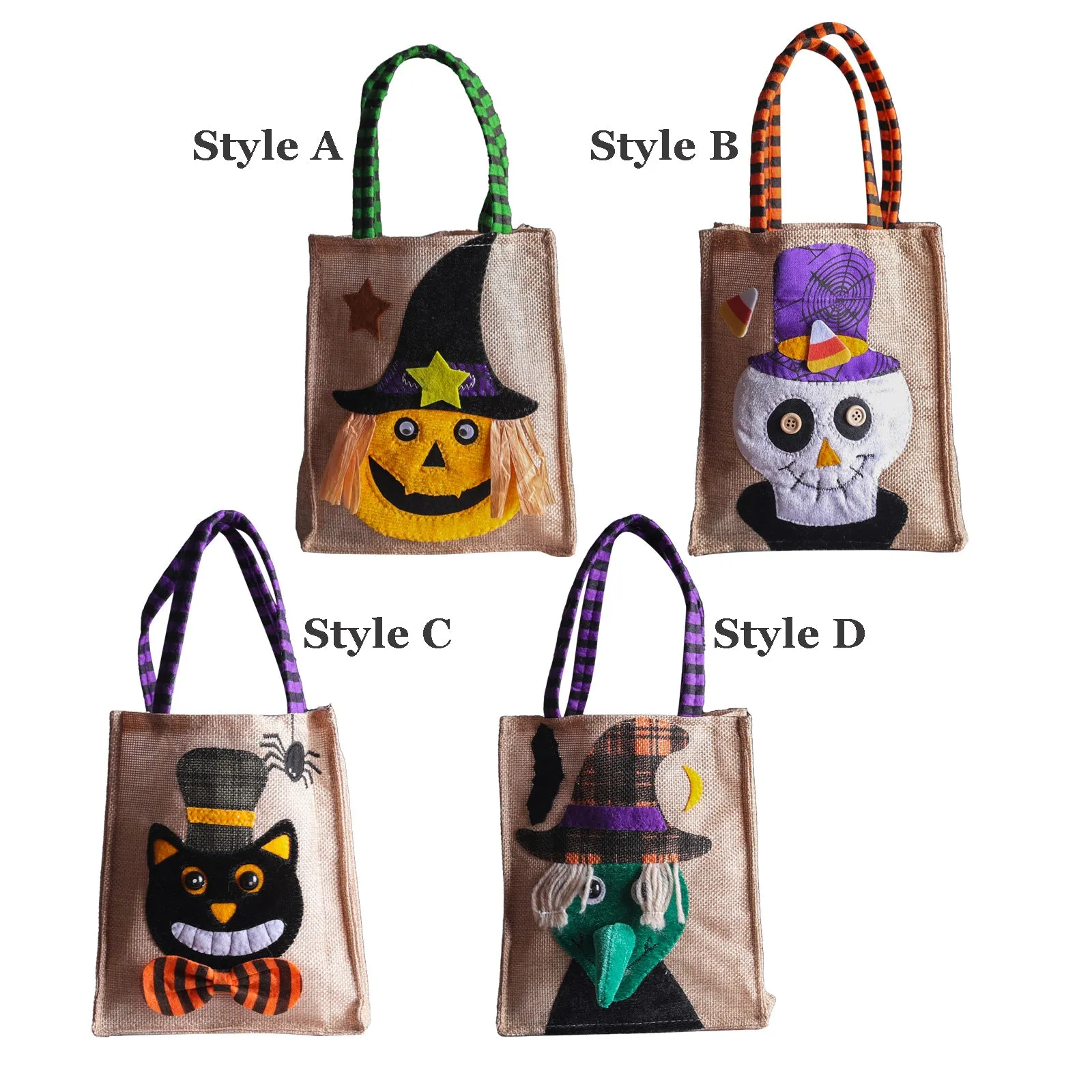 Children Halloween Candy Bag / Party bag/ Halloween / Fall, Halloween candy bag , fall season , pumpkin season, halloween party
