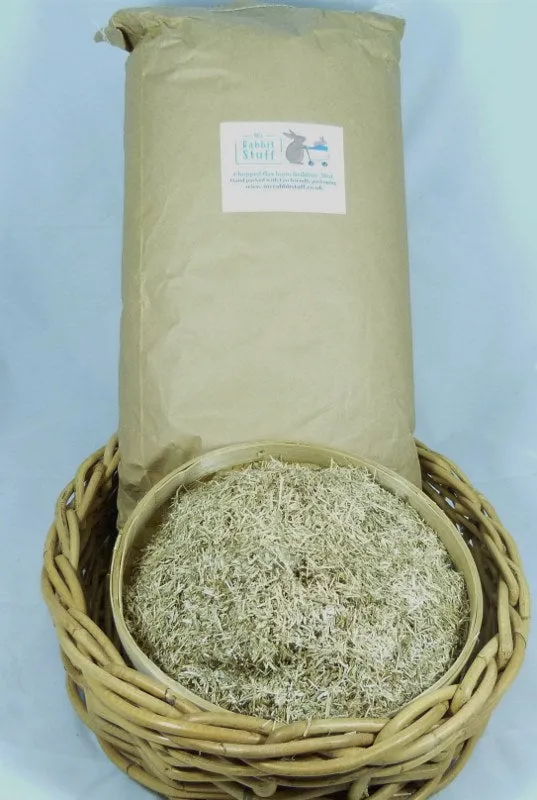 Chopped flax loam Bedding