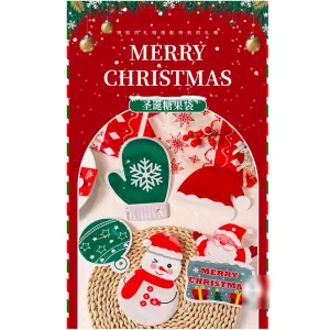 Christmas Candy Gift Bags - Glove Shape