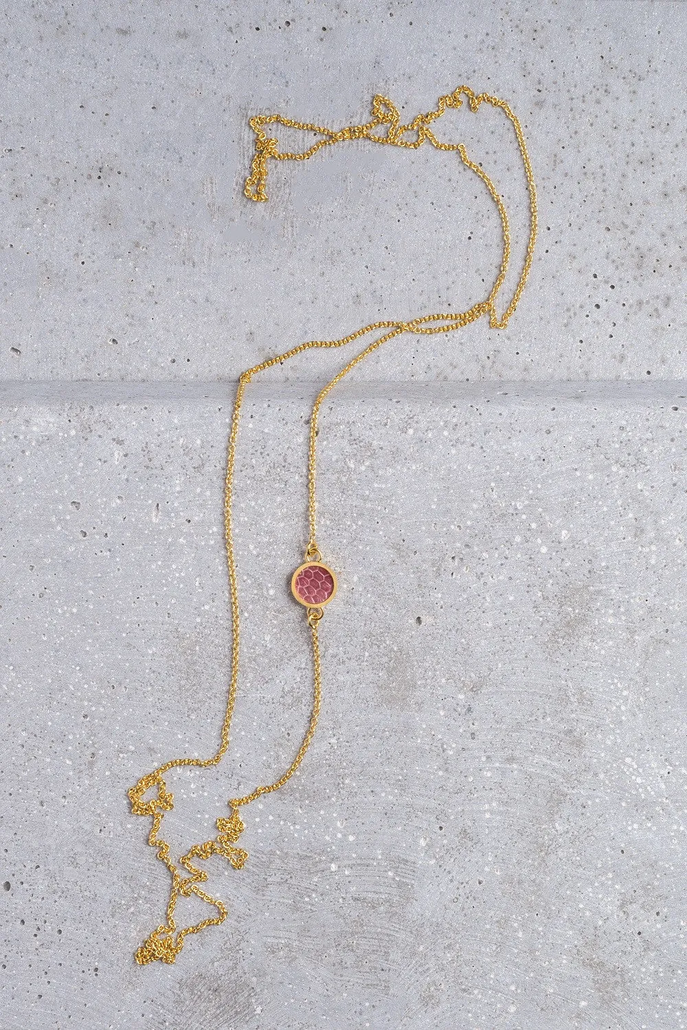 Circular #5 long necklace
