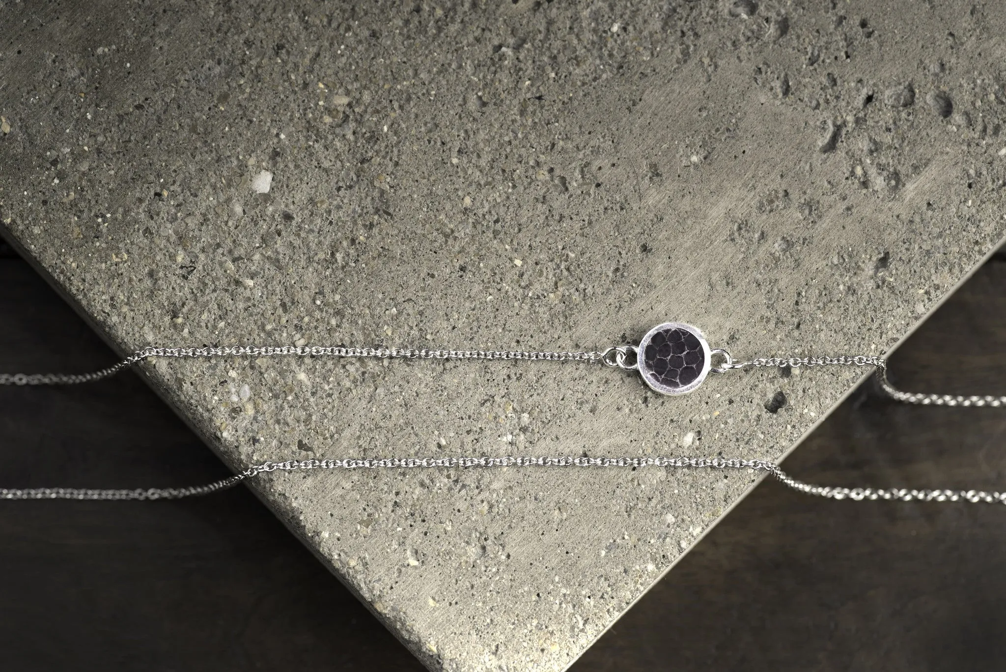 Circular #5 long necklace