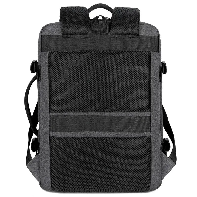 Classic Travel Backpack, Business Backpack, School Expandable,USB Bag Large Capacity Laptop Waterproof