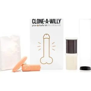 Clone a Willy Plus Balls Kit Dark Skin Tone