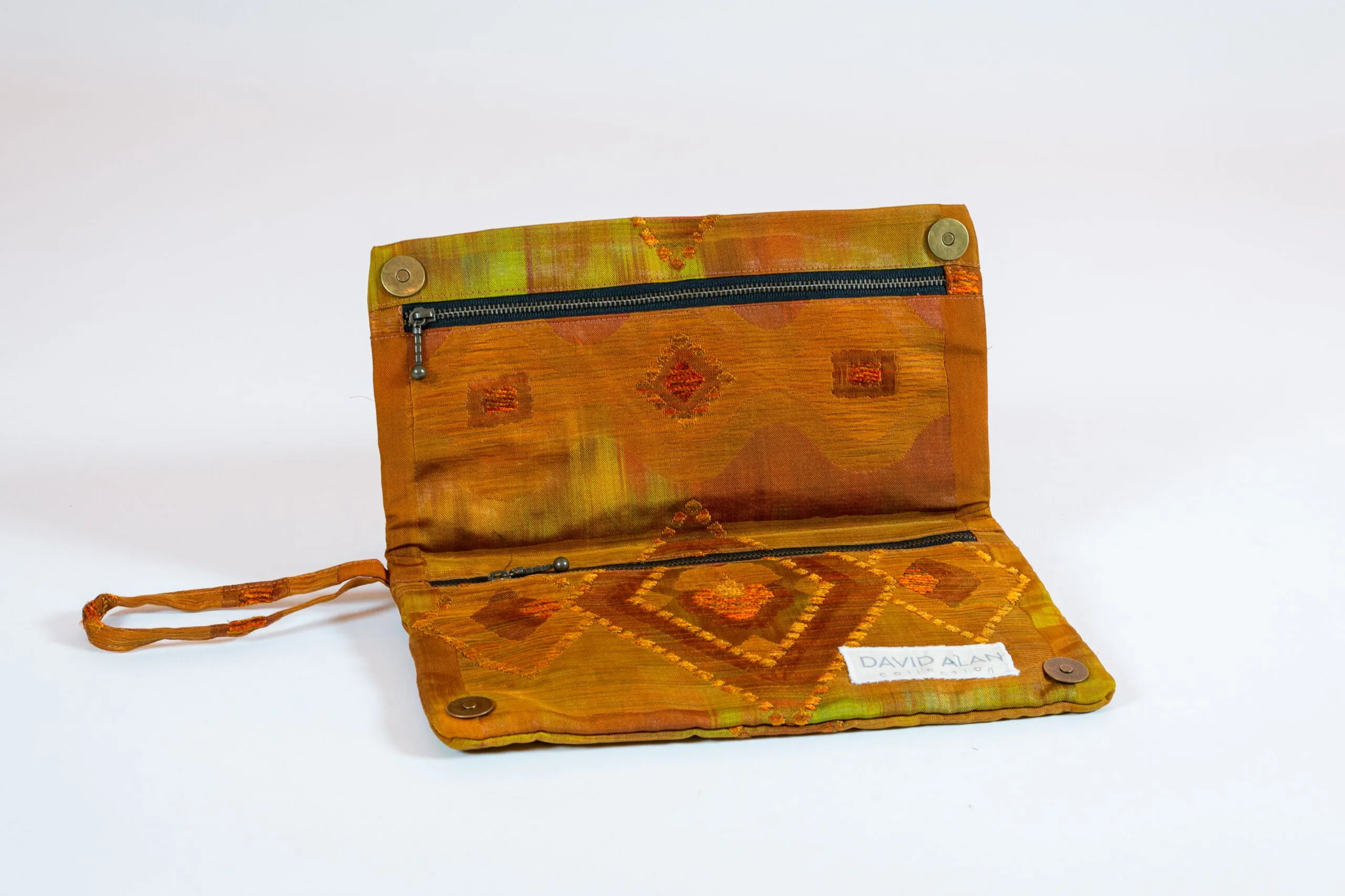 Clutch Purse of Vintage Kimono Fabric