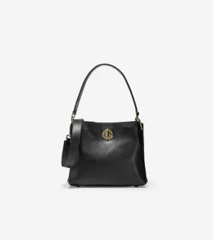 Cole Haan Women's Small Turnlock Bucket Bag