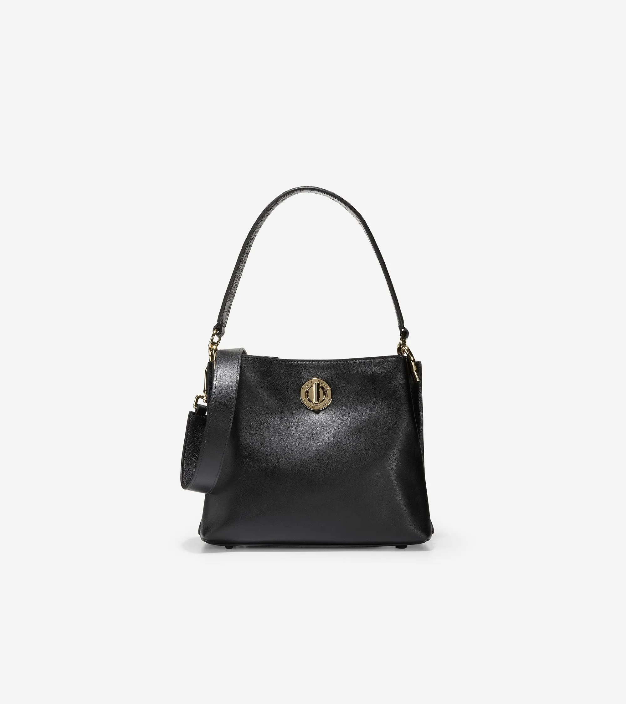 Cole Haan Women's Small Turnlock Bucket Bag