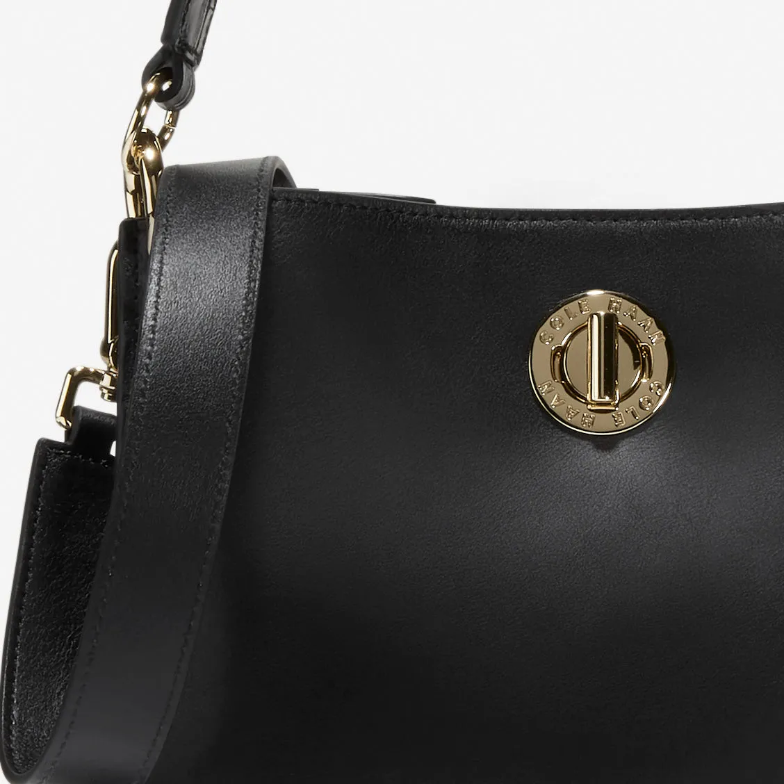 Cole Haan Women's Small Turnlock Bucket Bag