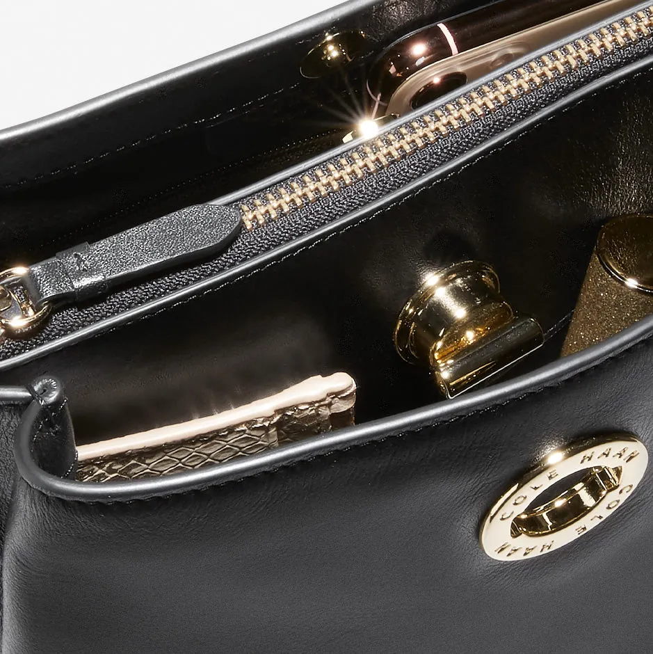 Cole Haan Women's Small Turnlock Bucket Bag