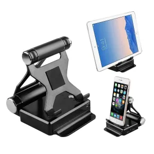 Color: Black - Podium Style Stand With Extended Battery Up To 200% For iPad, iPh