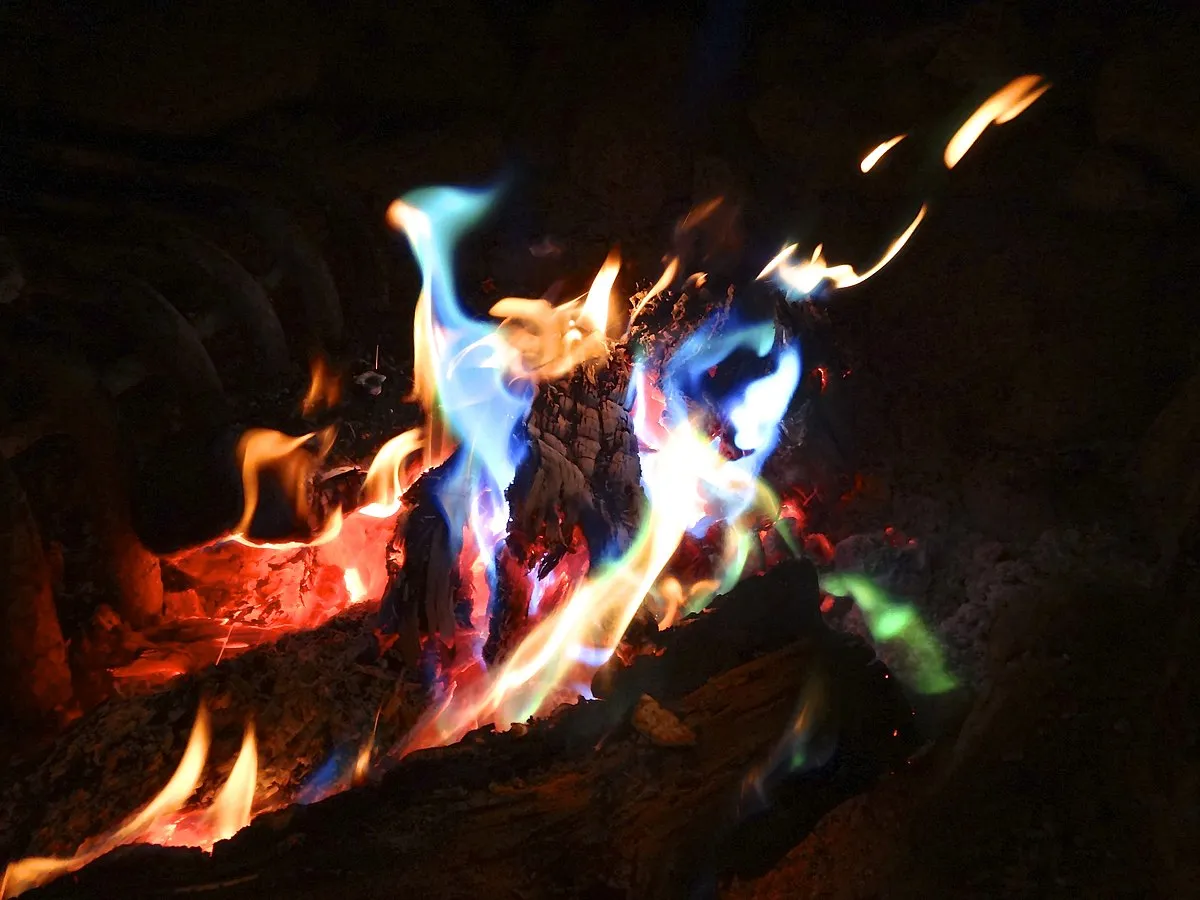 Colorful Fire Powder for Campfire - KOR