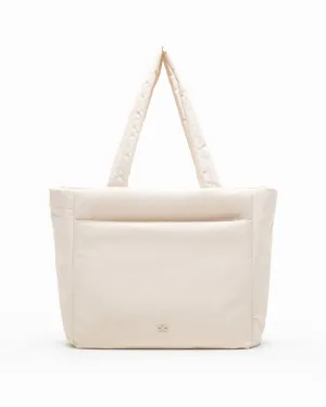 COSY LUXE TOTE BAG IN OAT