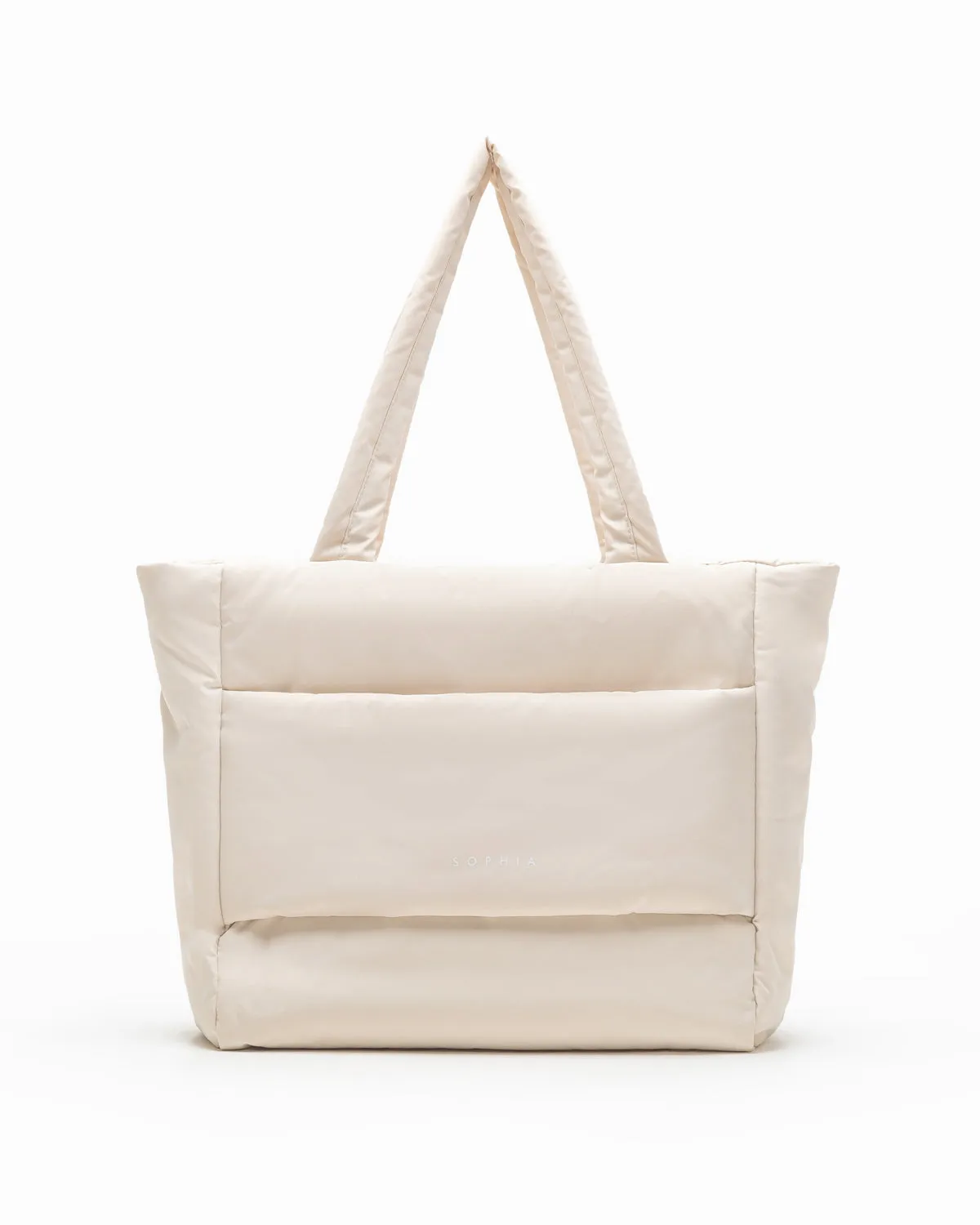 COSY LUXE TOTE BAG IN OAT