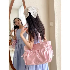 Cottage Core Elegant Bow Shoulderbag