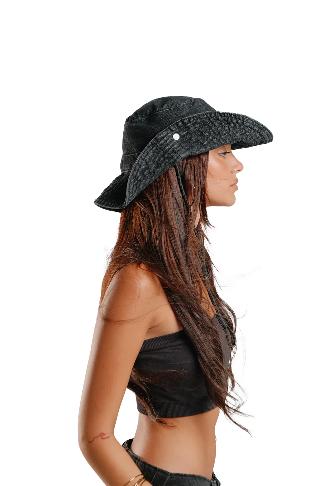 Cowboy Bucket in Black