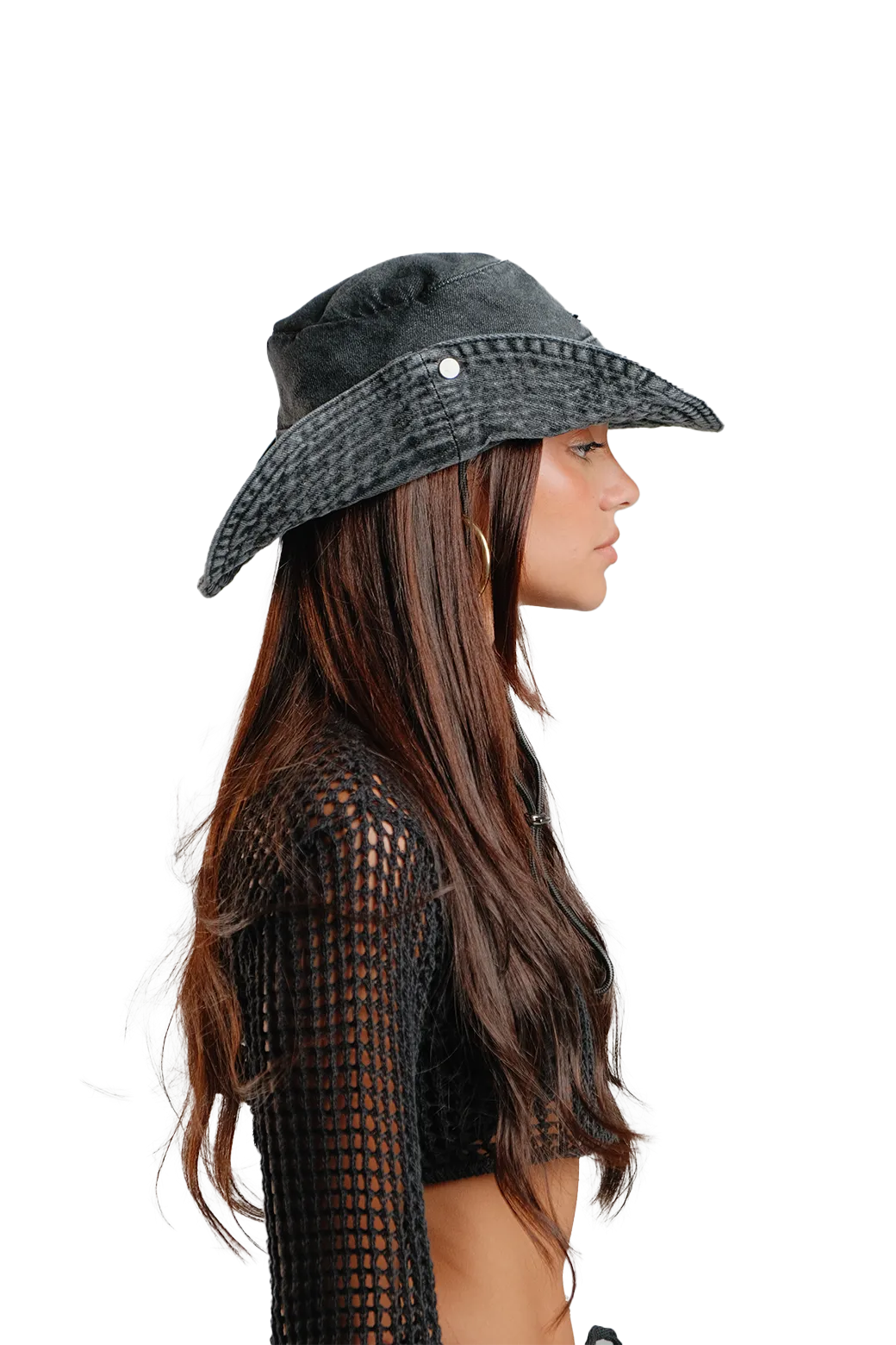 Cowboy Bucket in Grey
