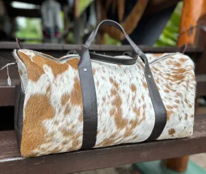 Cowhide Duffel Bag