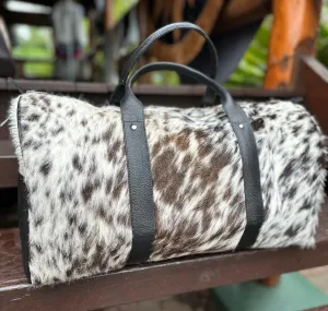 Cowhide Duffel Bag