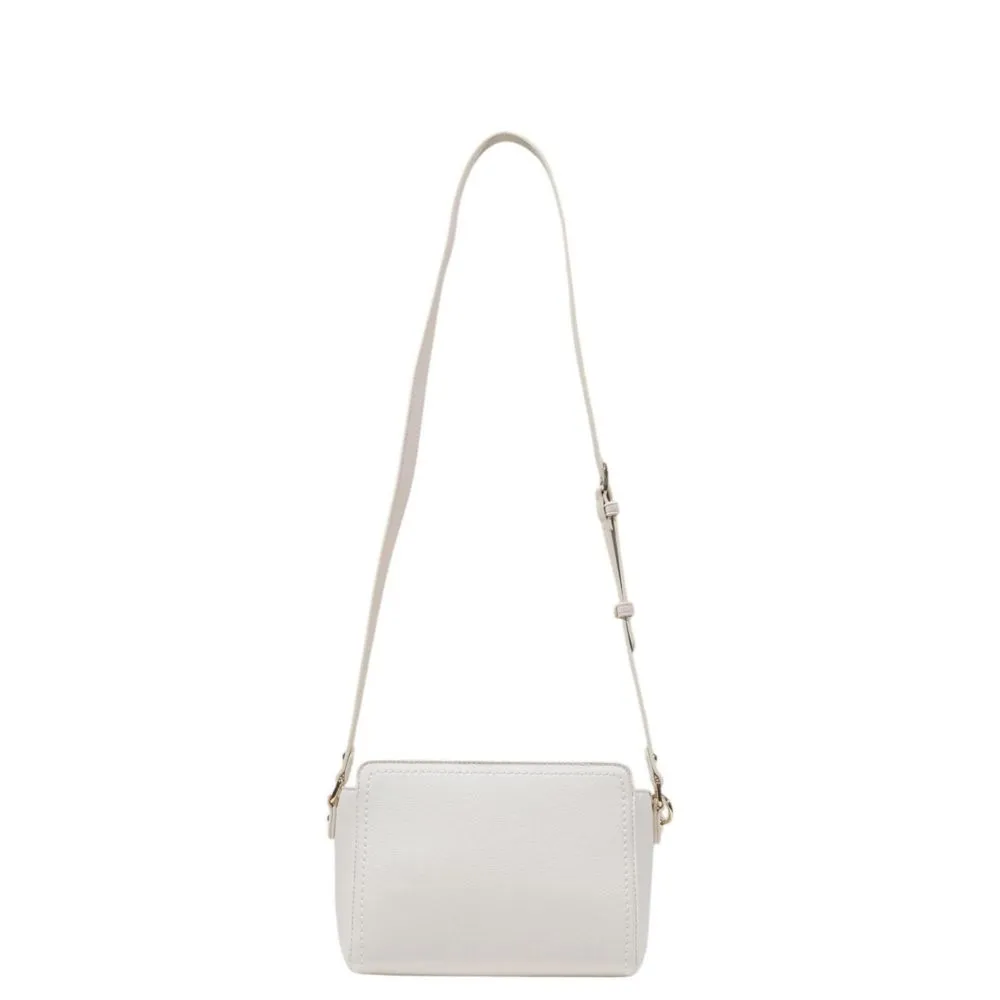 Cream Polyethylene Handbag