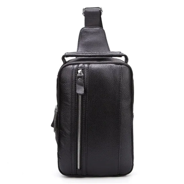 Cross Body Cowhide Shoulder Bag