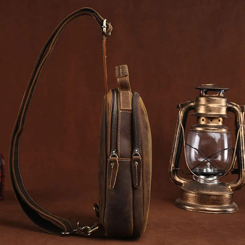 Cross Body Cowhide Shoulder Bag