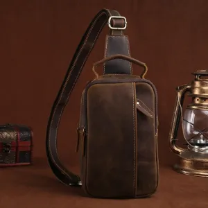 Cross Body Cowhide Shoulder Bag