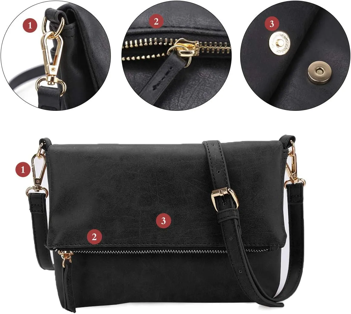 Crossbody bags for Women Pu Leather Handbags Shoulder Bag