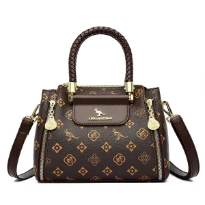 Crossbody Soft Leather Shoulder Messenger Bags For Women